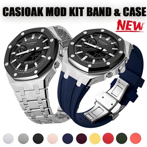 Casioak Modification For Casio G Shock Ga Mod Kit Stainless Steel