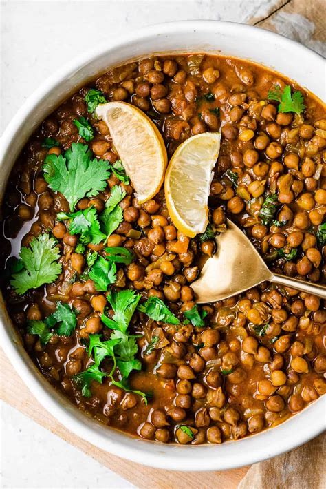 Kala Chana Masala | Black Chickpea Curry - Masala and Chai