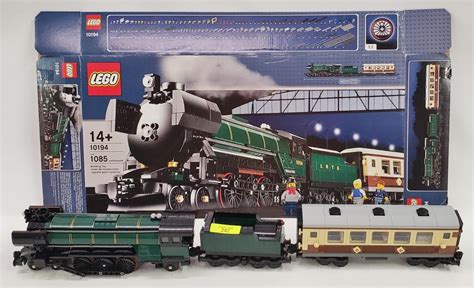 Sold Price: LEGO 10194 EMERALD NIGHT TRAIN ASSEMBLED W/ BOX - August 6 ...