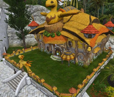 Chocobo House Walls Gamer Escape