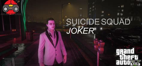 Joker Sucide Squad Gta 5 Mods Grand Theft Auto 5 Joker Sucide Squad