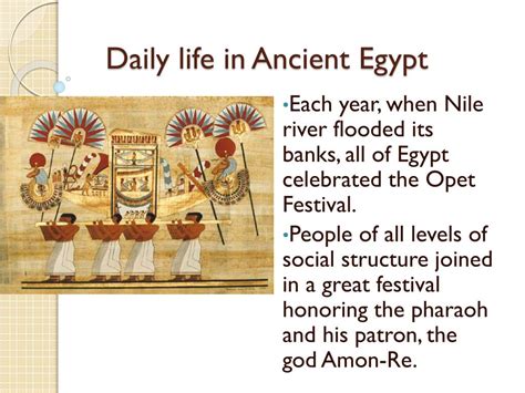 Ppt Daily Life In Ancient Egypt Powerpoint Presentation Free