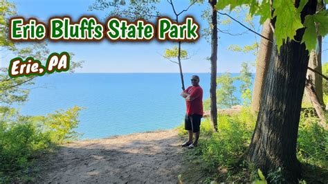 Erie Bluffs State Park Erie Pa Youtube