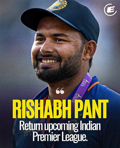 Update Rishabh Pant Is Set To Return Upcoming Indian Premier League