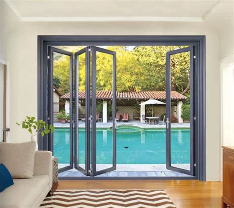 Aluminum Glass Exterior French Glass Doors Design Black Double Entry S China Wdma