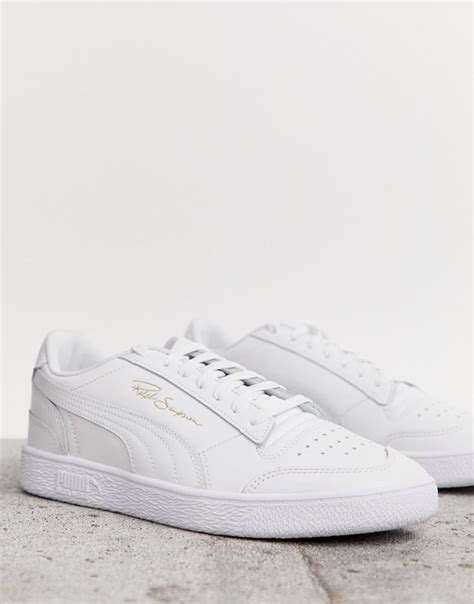 PUMA Ralph Sampson Lo Trainers In Triple White in White for Men - Lyst