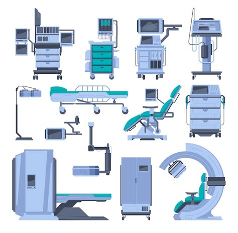 Equipamento hospitalar instrumentos médicos de diagnóstico e tratamento