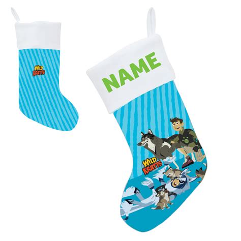 The Holiday Aisle® Wild Kratts Wolf Pack Christmas Stocking | Wayfair