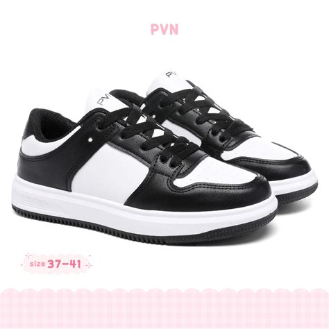 Jual PVN Suzy Sepatu Sneakers Wanita Sport Shoes Panda Panda 392