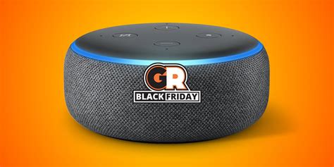 Amazon Early Black Friday Deal Save 20 On Echo Dot 3rd Gen