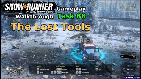 Snowrunner The Lost Tools Snowrunner Alaska Phase Youtube