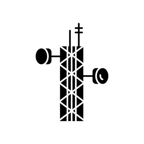 Icono De La Torre Png Dibujos Torre Torre De Comunicaciones Radio