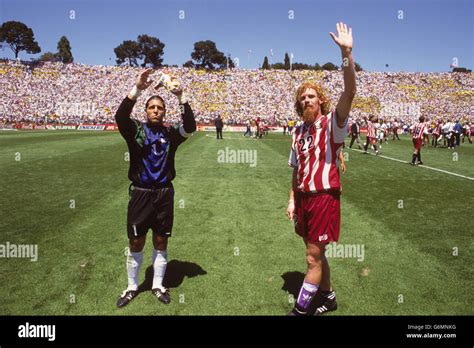 Soccer Fifa World Cup Usa 1994 Second Round Usa V Brazil Stanford Stadium Stanford