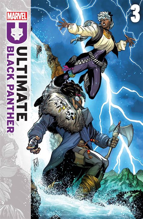 Ultimate Storm & Ultimate Killmonger In Ultimate Black Panther