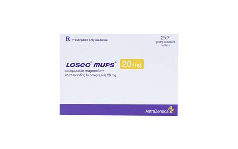 Thuốc Losec Mups 20mg Trị Loét Tá Tràng Loét Dạ Dày Nhà Thuốc 5g