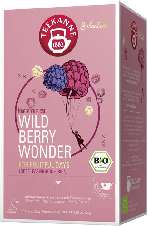 Teekanne Luxury Cup Wild Berry Wonder Bio Luxury Cup Er