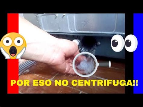 Descubre por qué tu lavadora no centrifuga y cómo solucionarlo de