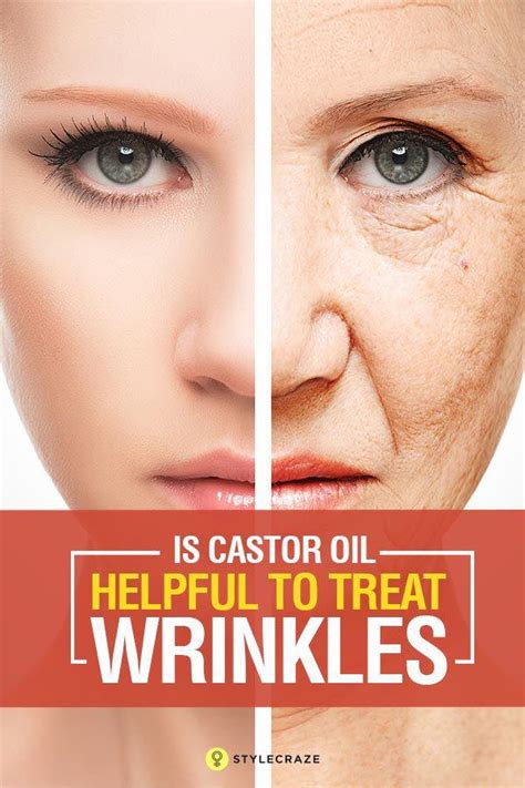 Was Looking Up To See If Castor Oil Helped Minimizeprevent Wrinkles And Just Wow R