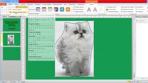 Как обрезать рисунок по фигуре в powerpoint