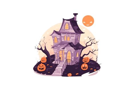 Halloween House Graphic By Gornidesign · Creative Fabrica