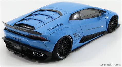 AUTOART 79122 Scale 1 18 LAMBORGHINI HURACAN LIBERTY WALK 2017 BLUE MET