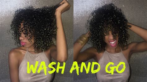 Curly Hair Routine Wash And Go Youtube