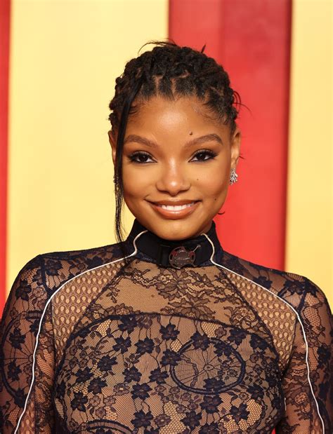 Halle Bailey Hot Celebs Home