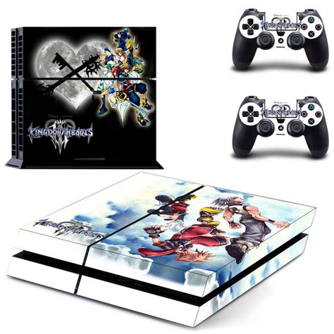 Kingdom Hearts Design Skin For Ps4 Decal Sticker Console And Controllers