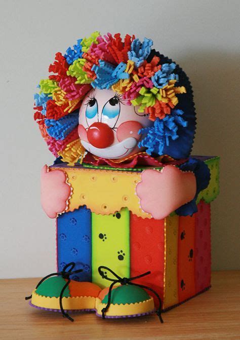 Foamyideas Mi Payaso De Foamy Clown Party Circus Gifts Creative