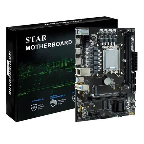 Placa Me Star Intel 1700 H610 KaBuM