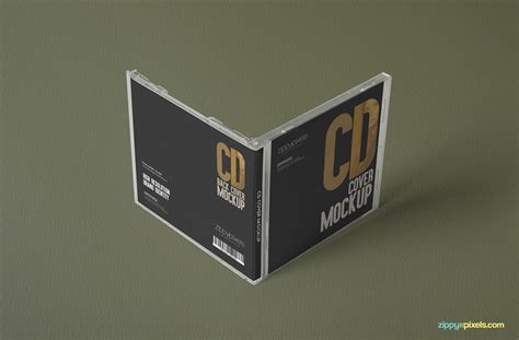 Free Plastic Cd Case Mockups Zippypixels