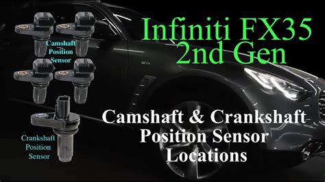 Infiniti FX35 2nd Gen Crankshaft Position Sensor Removal And Camshaft