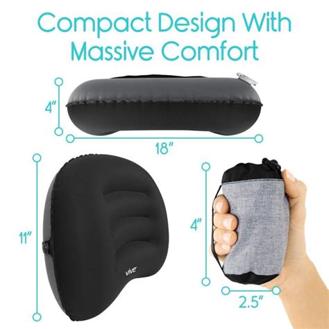 Inflatable Back Pillow Custom Lumbar Support