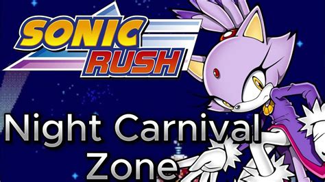 Sonic Rush DS Night Carnival Zone Act1 2 Boss Part 2 YouTube