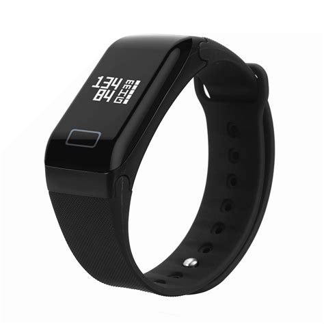 Single Touch Smart Bracelet Wristband Watch Bluetooth Heart Rate