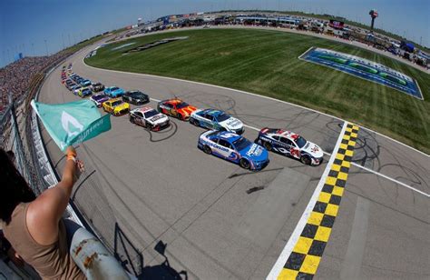 NASCAR Chevy Drivers Throw Hands After Kansas May '23: Video