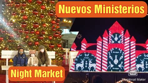 MADRID CHRISTMAS MARKET NUEVOS MINISTERIOS YouTube