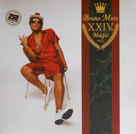 Lp Bruno Mars 24k Magic 2023 Reedición En Vinilo Gatefold Atlantic