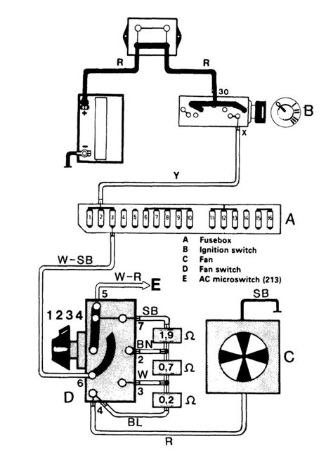 Volvo 245 1986 Wiring Diagrams Cooling Fans