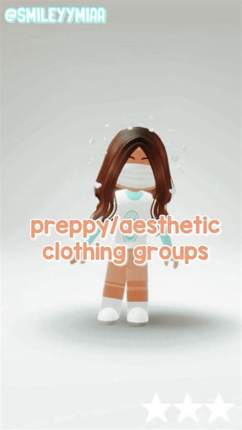 preppy/aesthetic clothing groups! || roblox [Video] | Preppy aesthetic ...