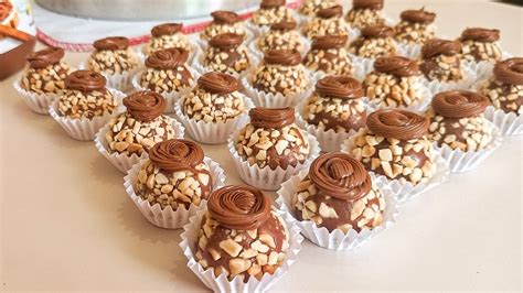 BRIGADEIRO DE FERRERO ROCHER Sucesso De Vendas Como Fazer