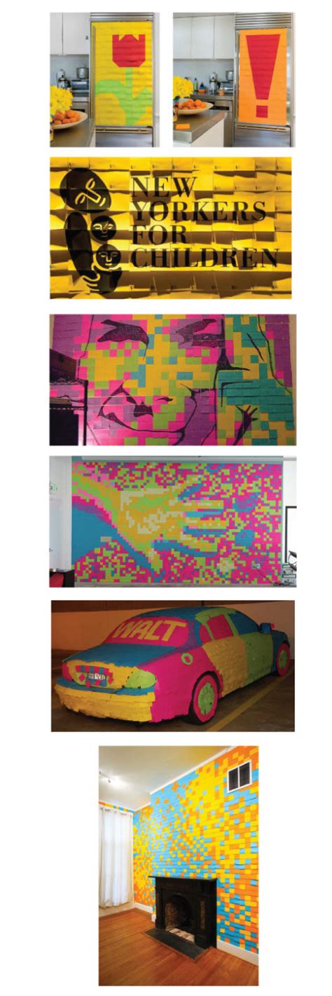 Post-it note art - A&P Design