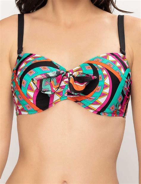 La Psychedelia Bikini Reggiseno Non Imbottito Anche A Fascia Art