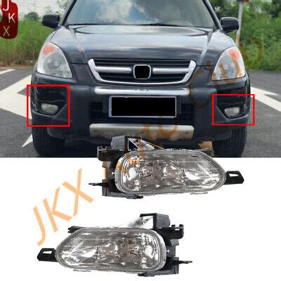 L R Left Right Front Bumper Lamp Fog Light Fit J For HONDA CR V 2002 04