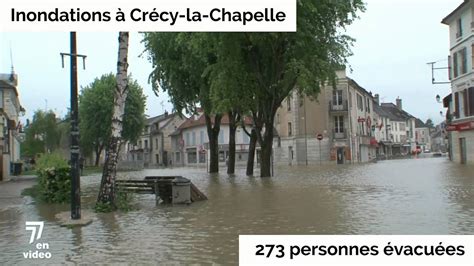 La Commune De Cr Cy La Chapelle Touch E Par Les Inondations Youtube