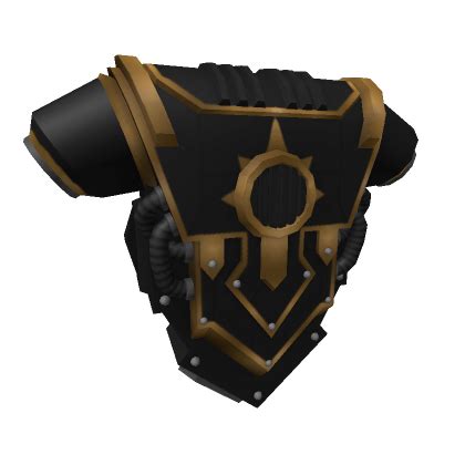 Black Gold Relic Praetorian Backpack Roblox Item Rolimon S