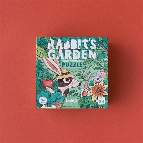 Puzzle Rabbit S Garden Pi Ces Les Petites Graines