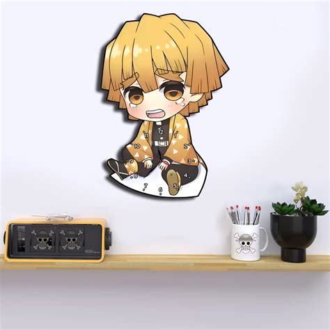 Jual Jam Dinding Kayu Ukir D Design Anime Kimetsu No Yaiba Dekorasiku