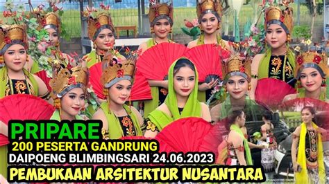 PRIPARE200 GANDRUNG BANYUWANGI DI DAIPOENG BLIMBINGSARI 240623 YouTube