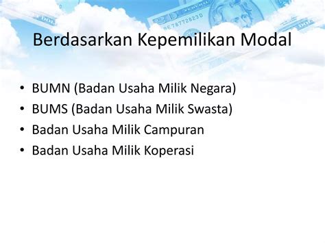 Badan Usaha Dalam Perekonomian Ppt